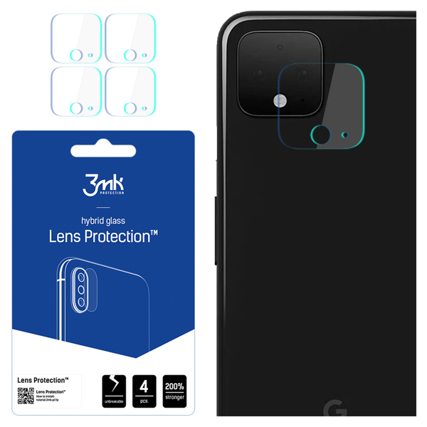 Google Pixel 4 – 3mk linsskydd