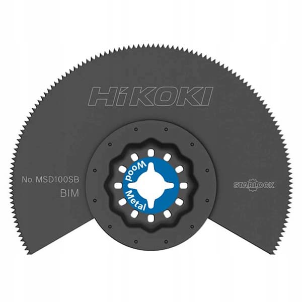 HIKOKI MT -SAHANTERÄ PUULLE JA METALLILLE STARLOCK MSD100SB