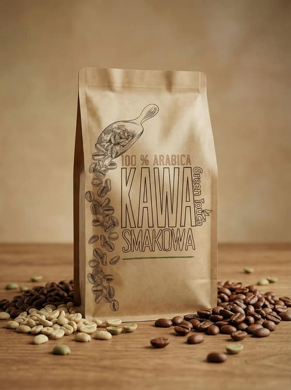 Malet kaffe med fluffy biskuitsmag 1 kg