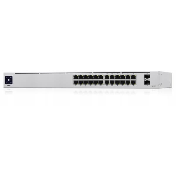 Ubiquiti USW-24-POE 26p 95W Managed Switch, Silver