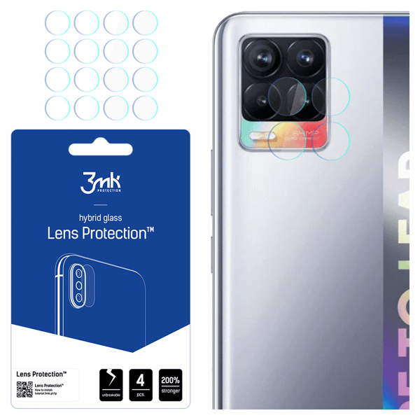 Realme 8 4G - 3mk linsebeskyttelse