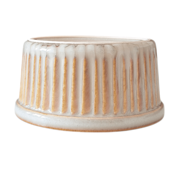Crème brûlée skål keramisk muffin dessert bageplade