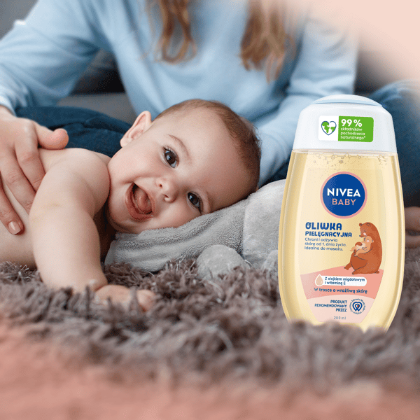 090542 NIVEA Vauva Hoitoöljy 200 ml