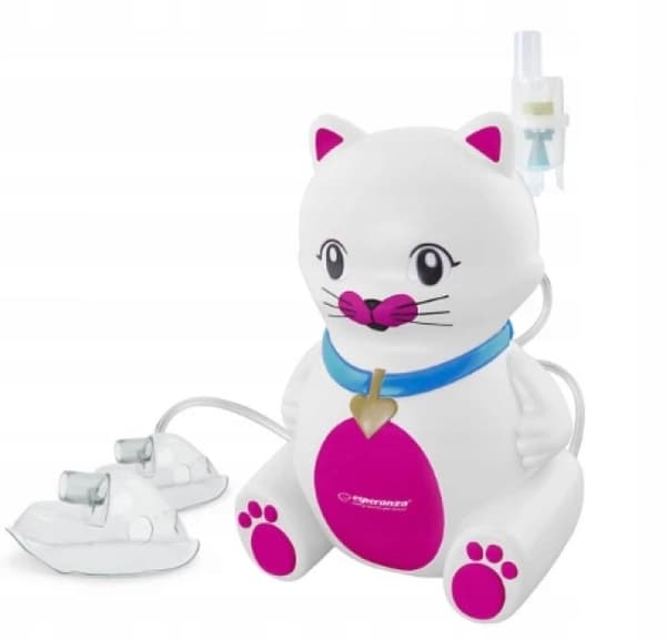 Esperanza Kitty barnnebulisatorinhalator, flerfärgad