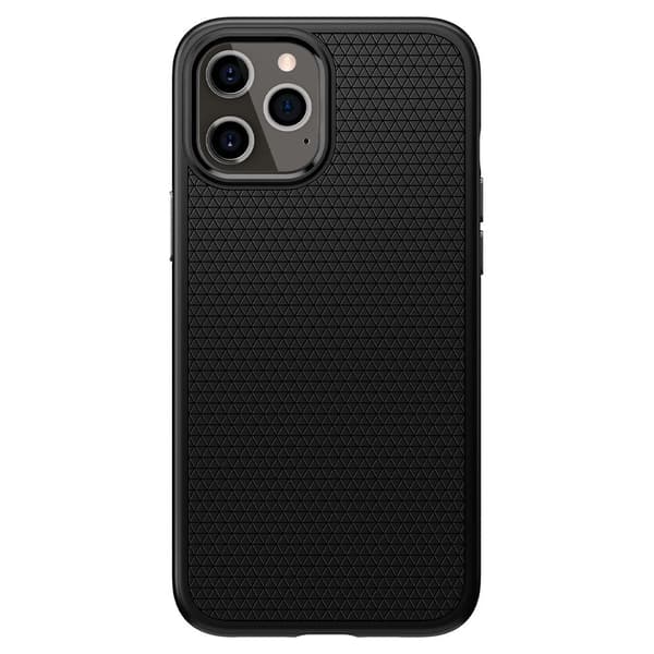 SPIGEN LIQUID AIR IPHONE 12/12 PRO MATTSVART