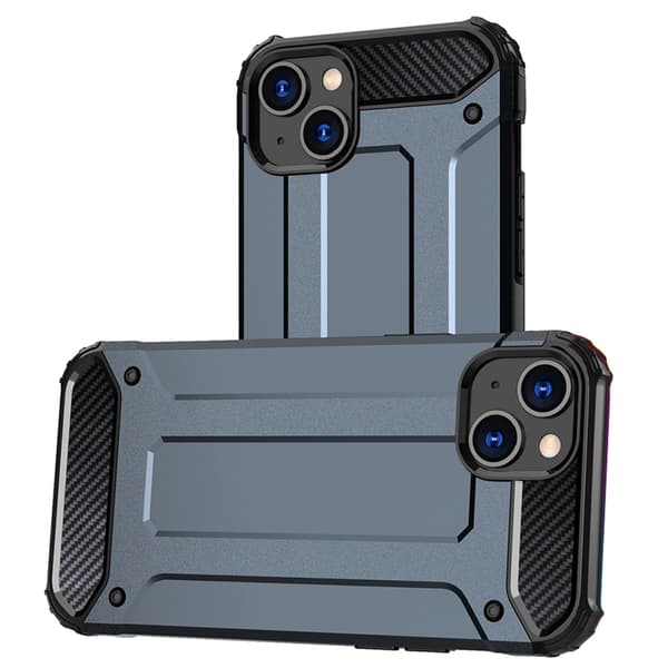 iPhone 15 Plus Hybrid -suojakuori - Sininen