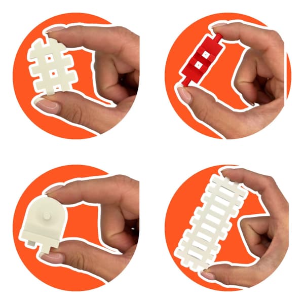 Marioinex Mini Waffle Constructor Expert Pedagogiska Byggklossar, 301 Bitar, För Åldrar 4 Och Uppåt, Stöder ...