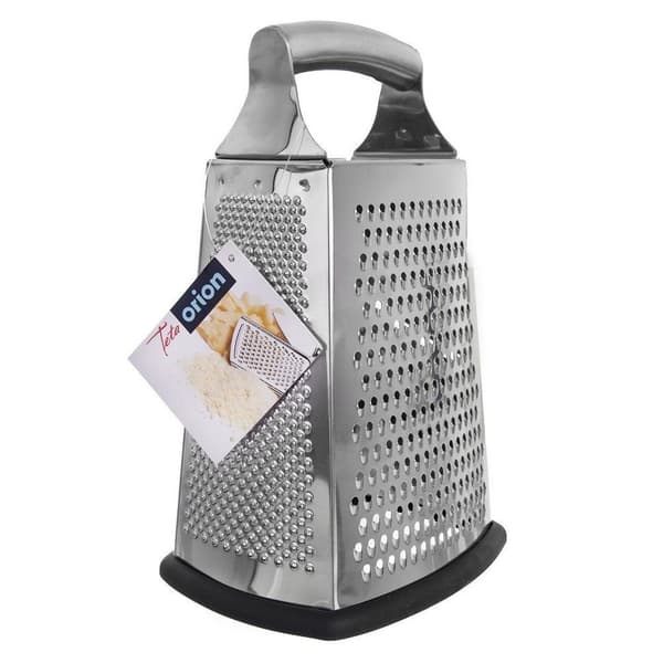 Köksriven stål 4-sidig 24 cm