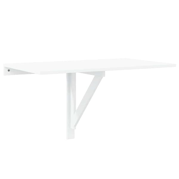 vidaXL foldbart vægbord hvid 100 x 60 cm
