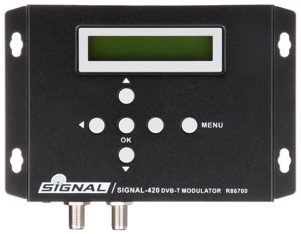 DVB-T-MODULAATTORI MOD/SIG-420/DVB-T