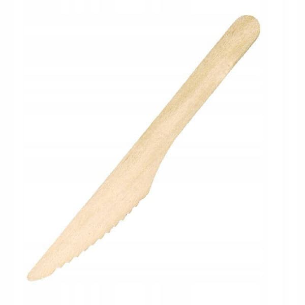 Puiset kertakäyttöveitset 16,5 cm 100 kpl