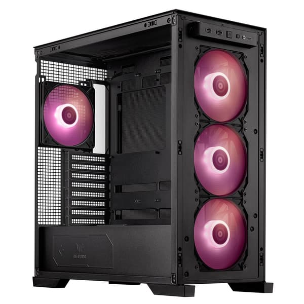 ASUS TUF GAMING GT302 TG ARGB Midi-Tower Datorchassi