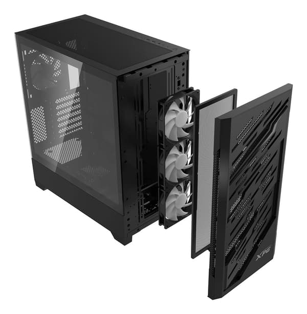 XPG STARKER AIR BTF musta kotelo