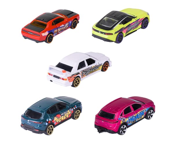 MAJORETTE GRAFFITI 5-PACK 1:64 8504105001