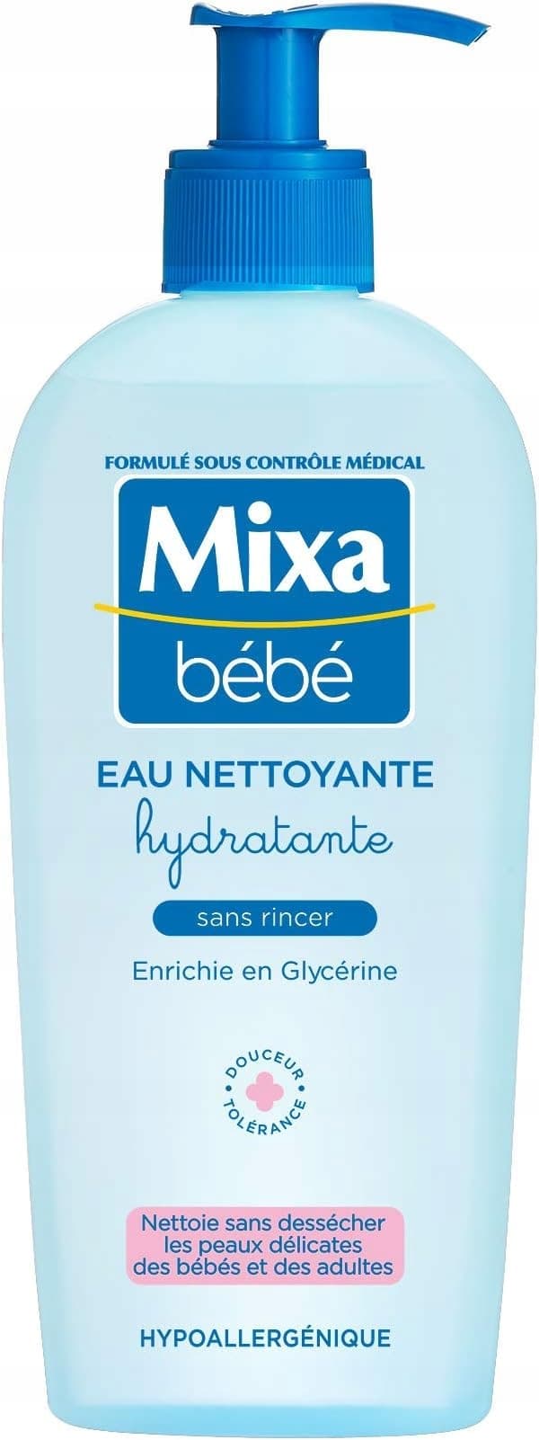 Mixa Bebe Rensevand til spædbørn uden skylning 250ml