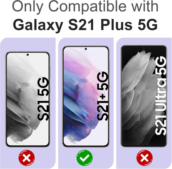 SILIKONE ETUI TIL SAMSUNG GALAXY S21+ SORT GUL HVID GEOMETRISK