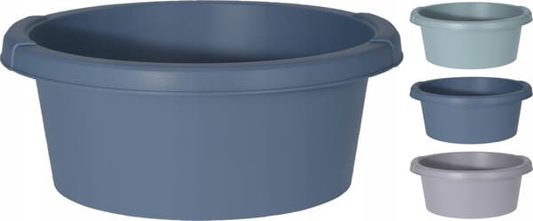 Tvättskål, rund plast, universal, 32x13cm, 6L, 1 st.