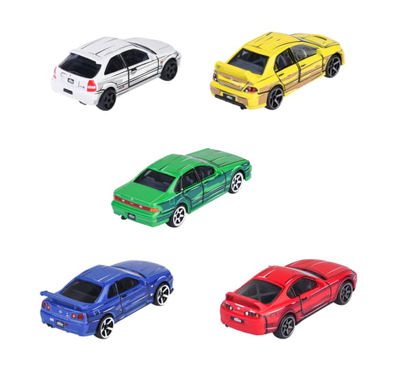 MAJORETTE JDM LEGENDS 5-PACK 1:64 8504105000