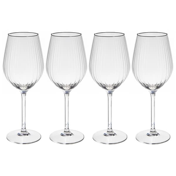 Vinglas av glas 490 ml 4 st