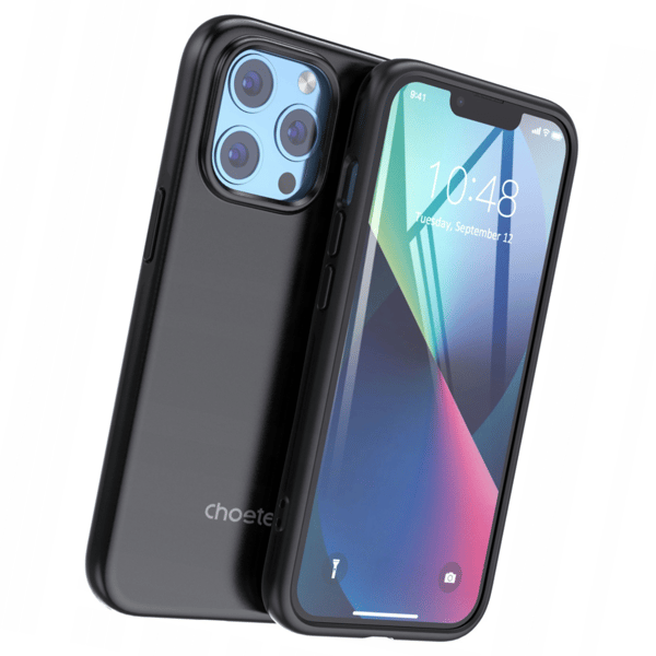 Choetech MFM Anti-drop-cover lavet til MagSafe til iPhone 13 Pro, sort (PC0113-MFM-BK)