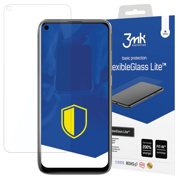 HTC Desire 20 Pro - 3mk Flexibelt Glas Lite
