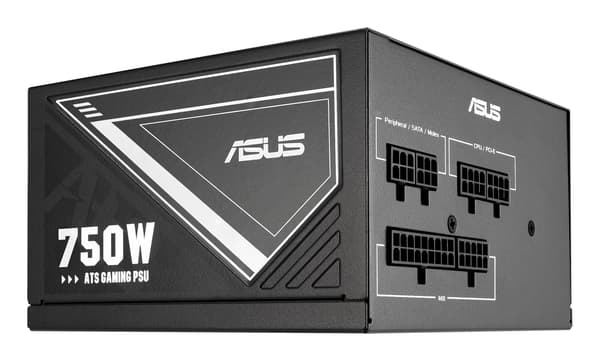 ASUS ATS Gold 750W, ATX 80 PLUS Gold computerstrømforsyning