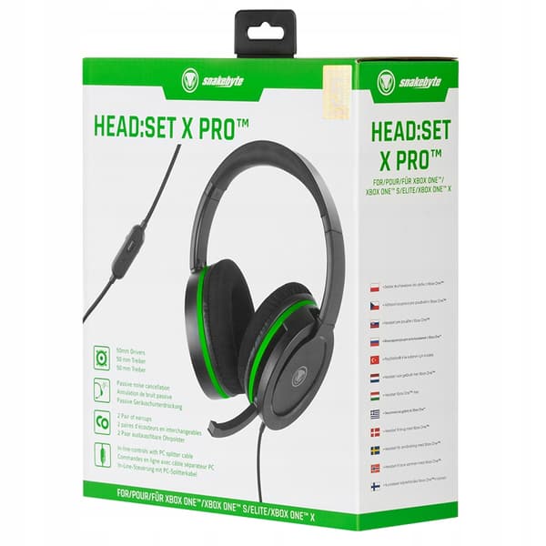 Snakebyte HEAD:SET X PRO XBOX Gaminghörlurar