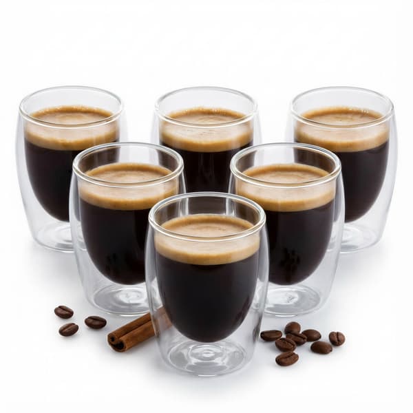 SET MED 6 TERMOGLAS ESPRESSO 80 ML