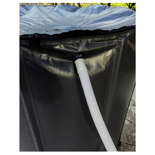 Regnvandstønde 750 l, grå