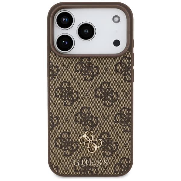 Guess 4G Small Classic Logo MagSafe-etui til iPhone 17 Pro brystplade