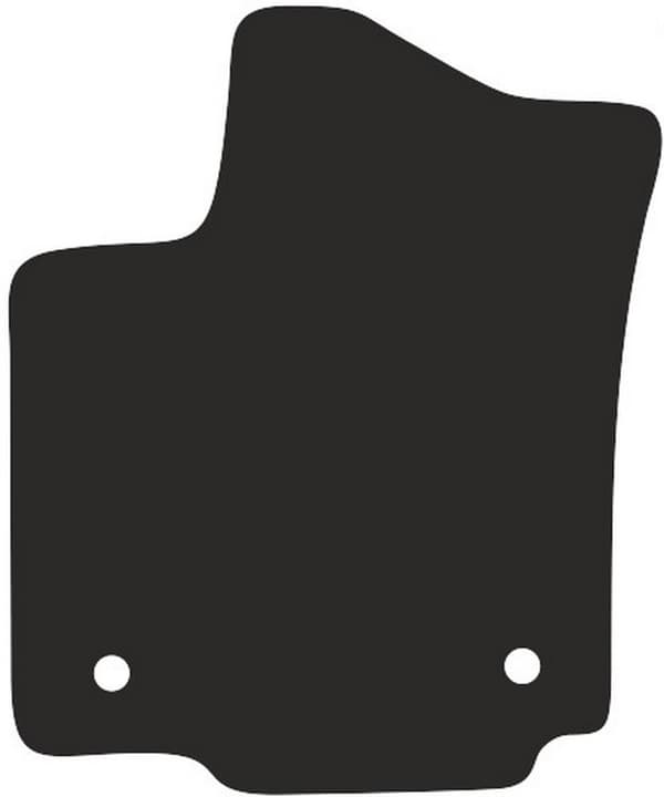 polyamid førermåtte med gummibagside til Volkswagen Phaeton sedan 2002-2016
