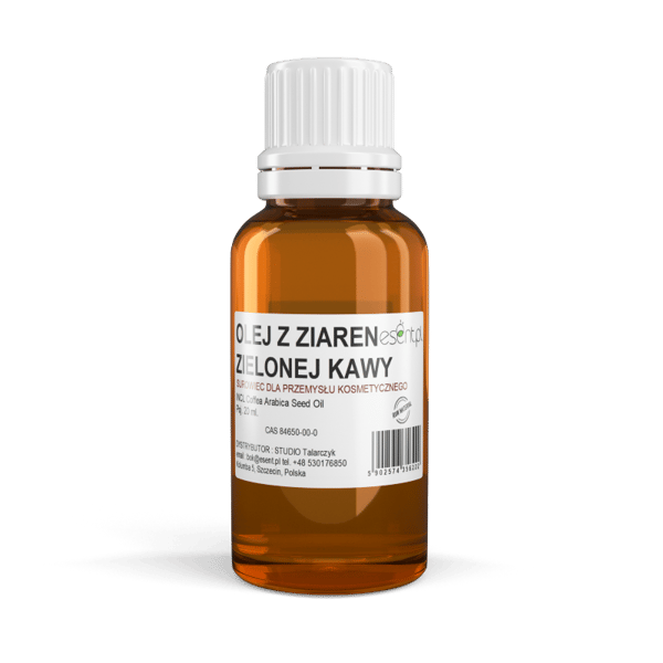 Grön kaffebönolja ORAFFINERAD 20 ml