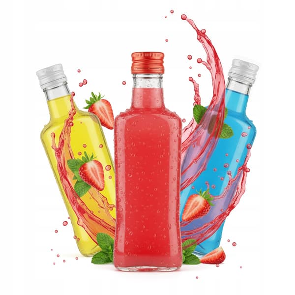 DIVA flaske 200 ml GLASFLASKER TIL MOONLIGHT LIKØRVIN 0,2 l