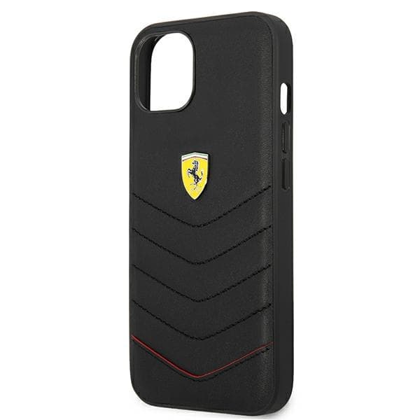 Ferrari FEHCP13SRQUK iPhone 13 mini 5.4 sort/sort hårdt cover Off Track Quiltet