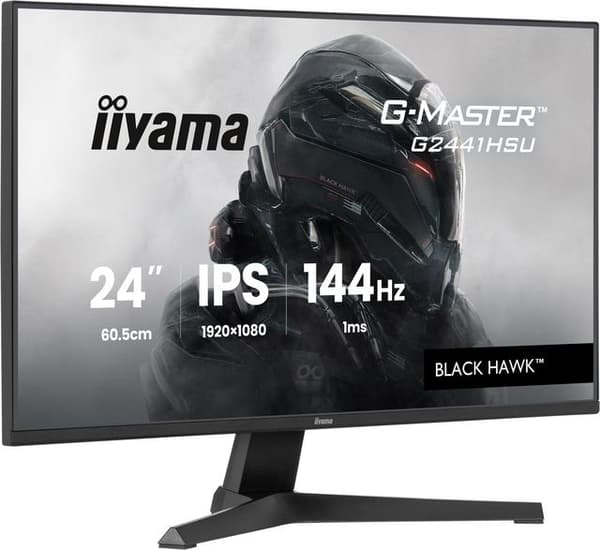 IIYAMA G2441HSU-B1 musta näyttö