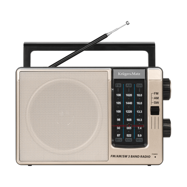 Bärbar analog radio Kruger&Matz model KM0830