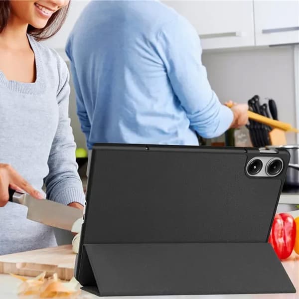 Smart cover med dvalefunktion til Redmi Pad Pro 12.1" 2024 (sort)