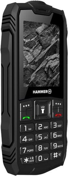 HAMMER Rock Black mobiltelefon