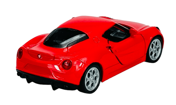 WELLY ALFA ROMEO 4C PUNAINEN 1:34 43676