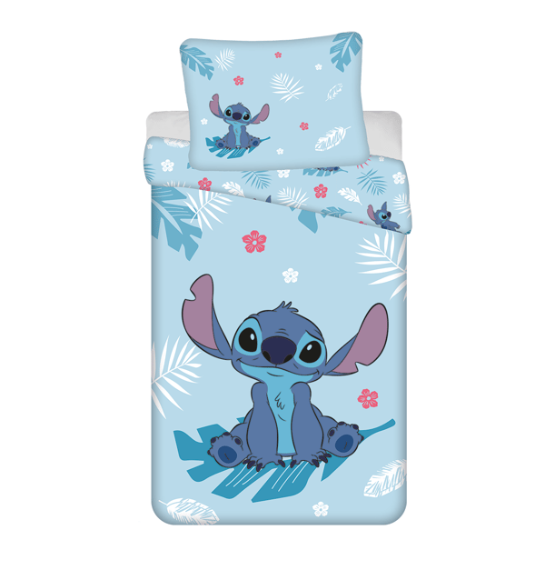 LILO & STITCH BARN SÄNGKÅDSET 140 X 200 cm Bomull DISNEY