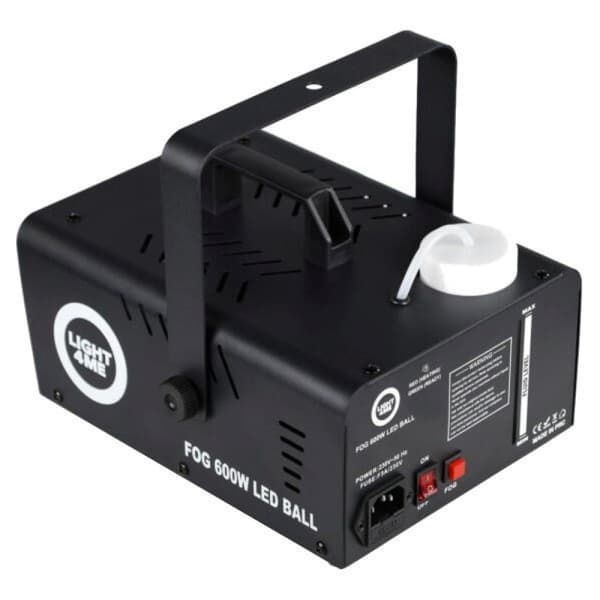 LIGHT4ME FOG 600W LED-KUL - Rök-/Dimmaskin