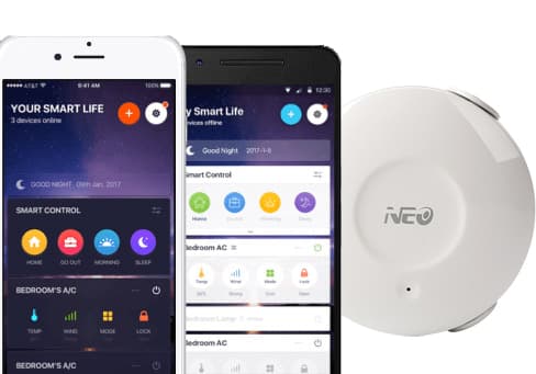 Tulva-anturi WiFi Neo Android Alexa Google Tuya