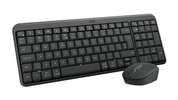 Näppäimistö + hiiri -setti LOGITECH MK250 grafiitti