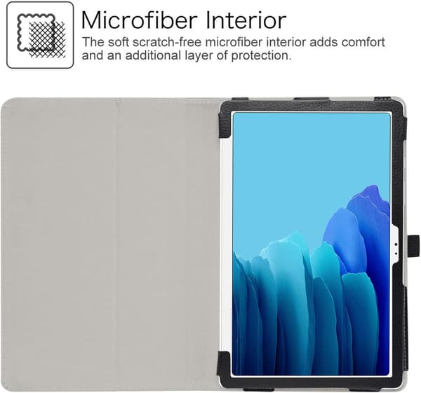 SORT LUKKET ETUI TIL SAMSUNG GALAXY TAB A7 10.4'