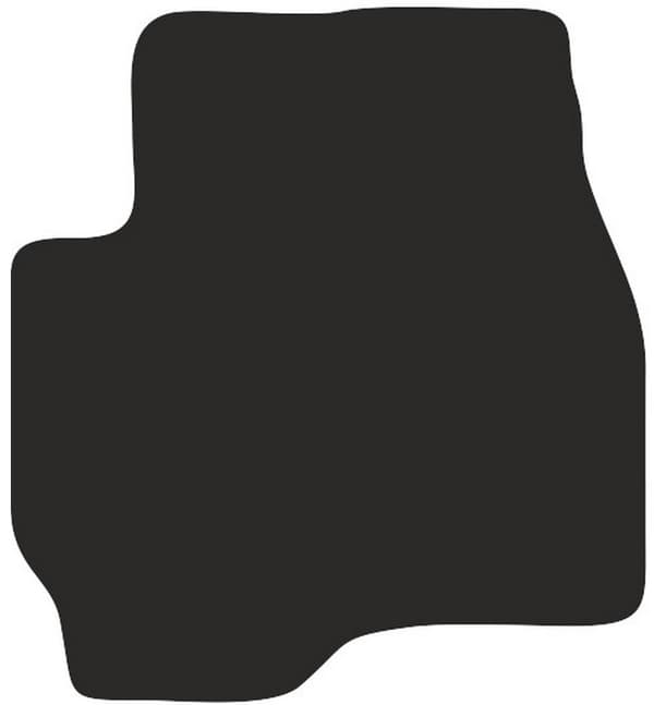 polyamid førermåtte til: Mazda Tribute SUV 2000-2011 gummibelagt førermåtte