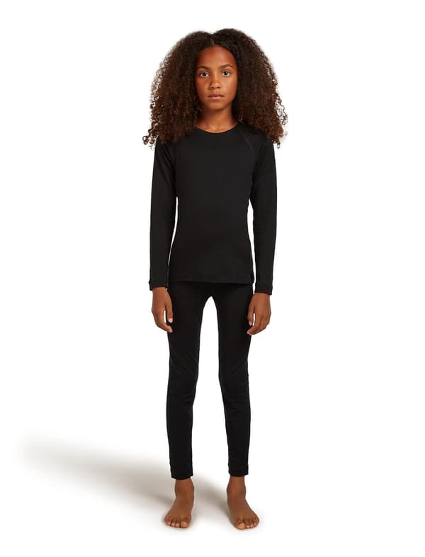 ICEBREAKER K 200 OASIS LEGGINGS SORT, 4