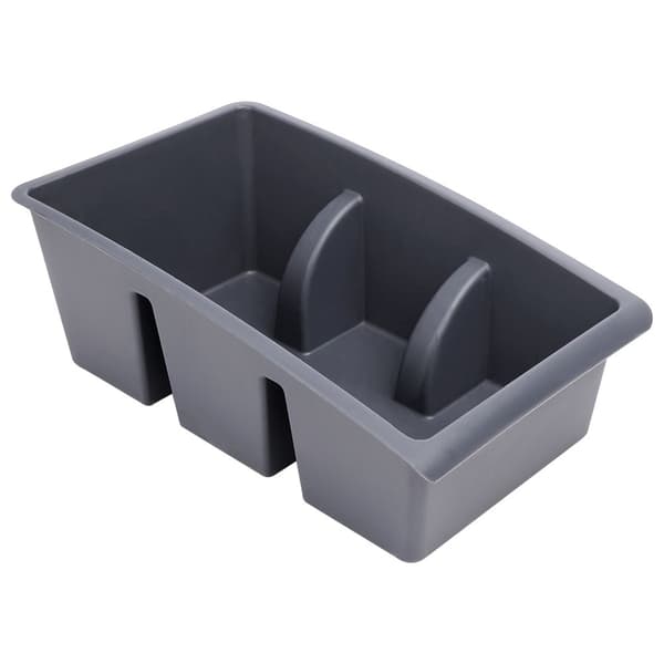 Kryddorganizer grå 25x15x9 cm 2 st