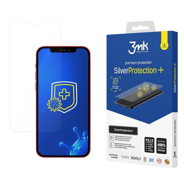 Apple iPhone 12/12 Pro - 3mk Sølvbeskyttelse+