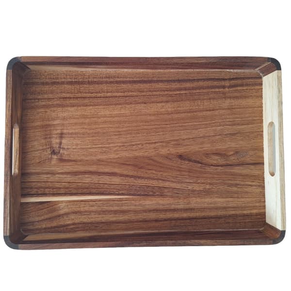 MORGENMADSBAKKE TRÆ SERVERINGSBRÆT 38x26x4,9cm
