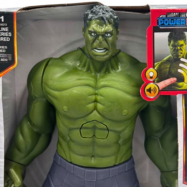 Interaktiv figur Hulk Avengers samlerlegetøj Marvel 30 cm